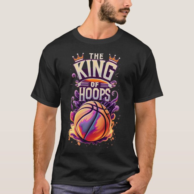 The King Of Hoops T-Shirt (Front)