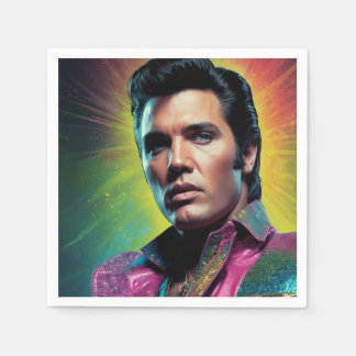 The King of Pop Art Napkin