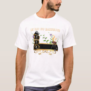 The King of the Customizable BBQ T-Shirt