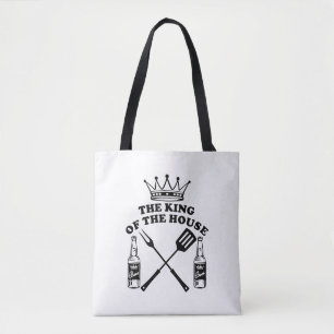 The King of the House Beer Tote Bag