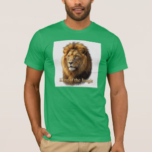"The King of the Jungle Lion T-Shirt" T-Shirt