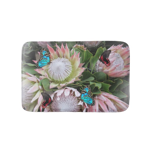 The King Protea Bath Mat (Front)