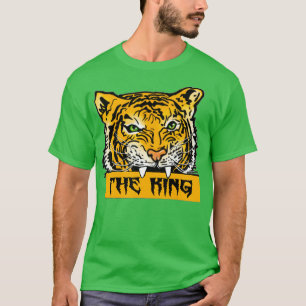 The King Tiger Animal Print  T-Shirt