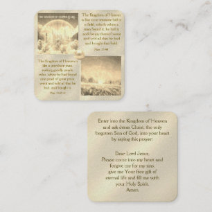 The Kingdom of Heaven Card