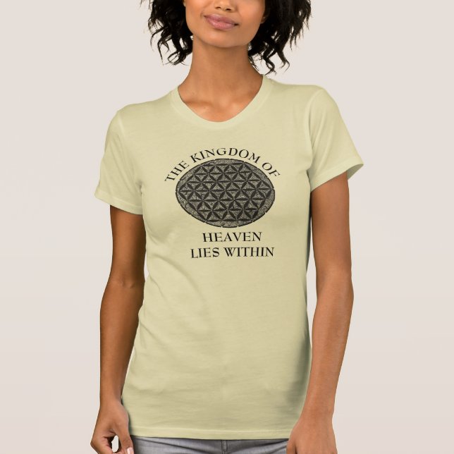 The kingdom of heaven lies within women's t-shirt (Front)