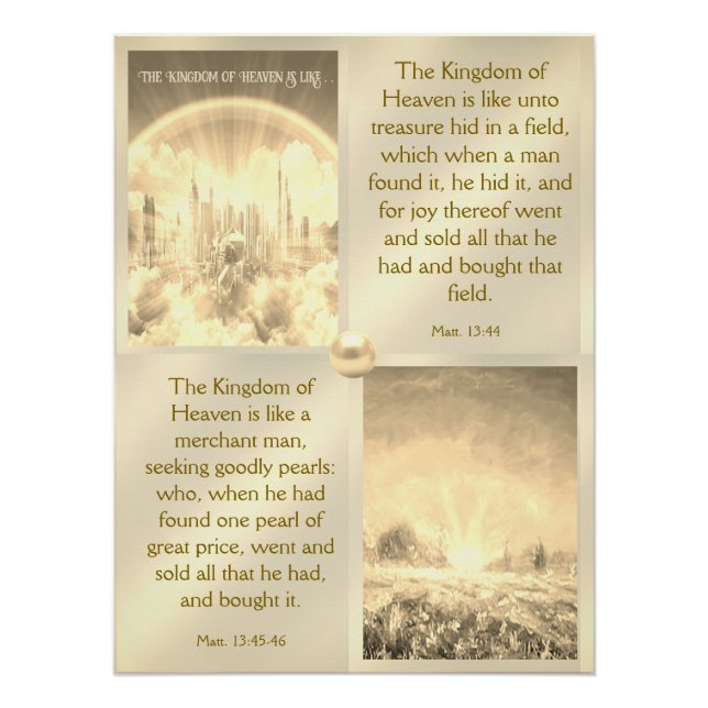 The Kingdom of Heaven Poster (Front)
