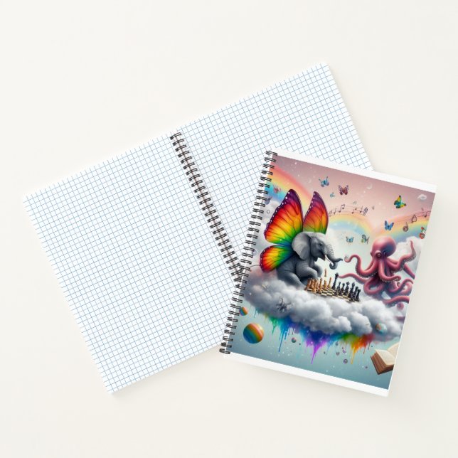 The kingdom of the heavens of animals notebook (Inside)