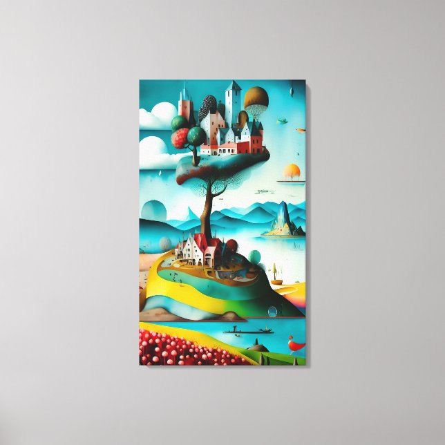 The Kingdom of the Surreal Canvas Print (Front)