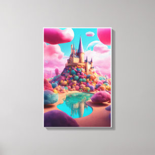 “The Kingdom Where Imagination Lives” Canvas Print