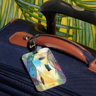 The Kingfisher Luggage Tag
