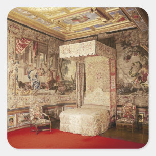 The king's bedchamber square sticker