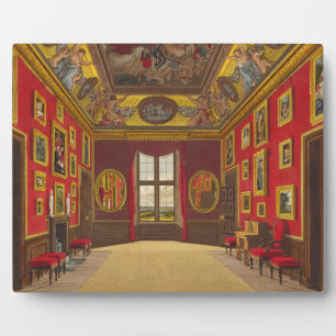 The King's Closet, Windsor Castle, from 'Royal Res Plaque