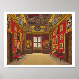 The King's Closet, Windsor Castle, from 'Royal Res Poster