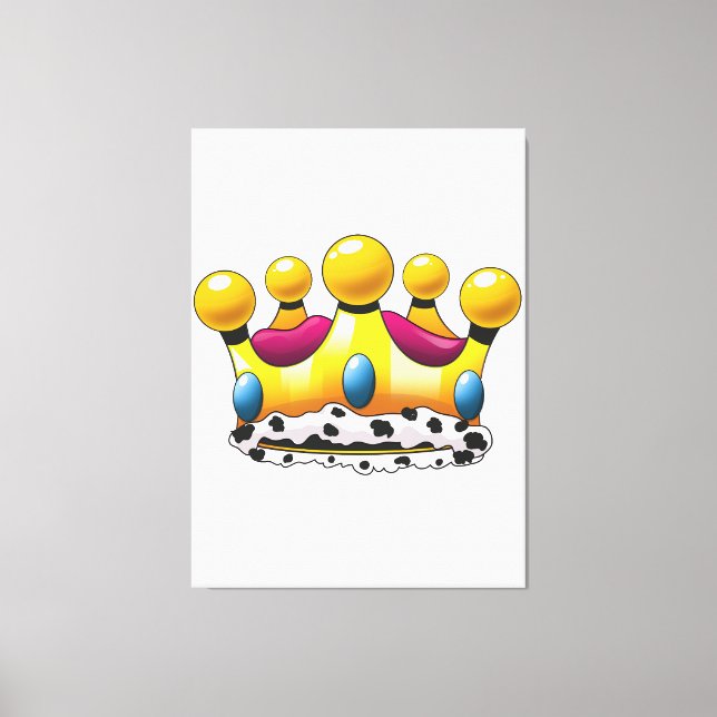 The King's Crown Canvas Print (Front)