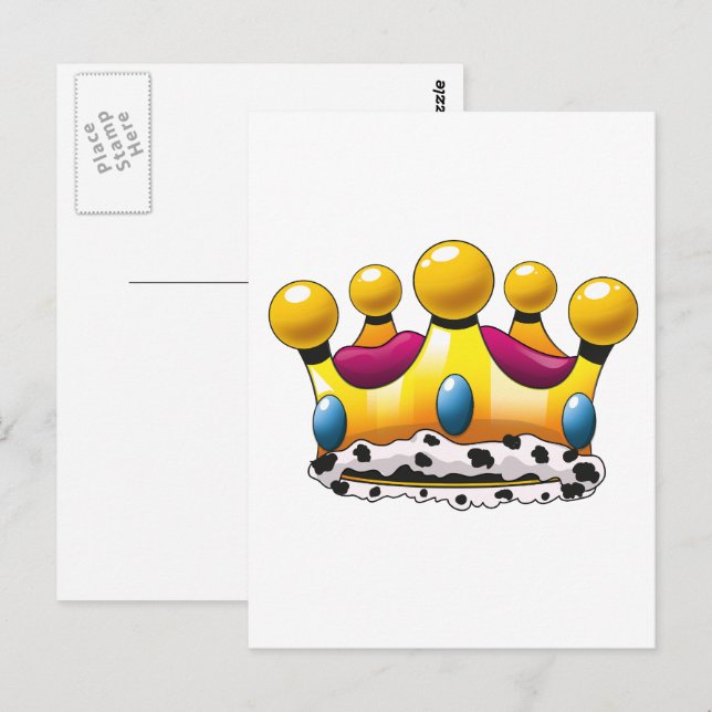 The King's Crown Postcard (Front/Back)