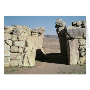 The King's Gate from the walls of Hattusas