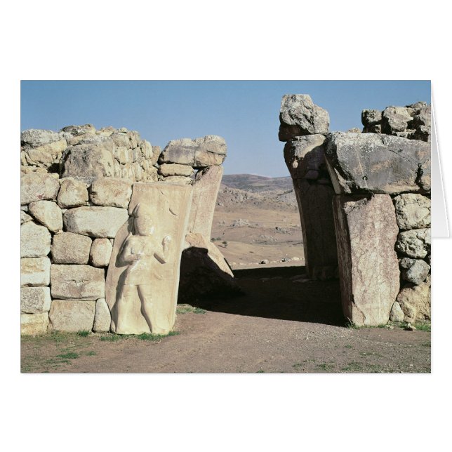 The King's Gate from the walls of Hattusas (Front Horizontal)