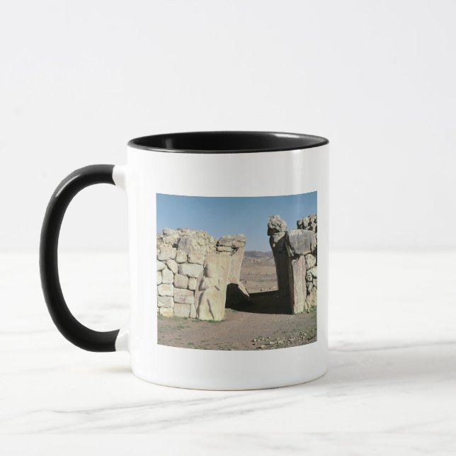 The King's Gate from the walls of Hattusas Mug (Left)