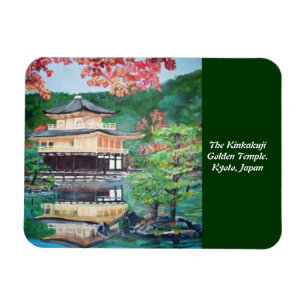 The Kinkakuji Golden Temple - Premium Flexi Magnet