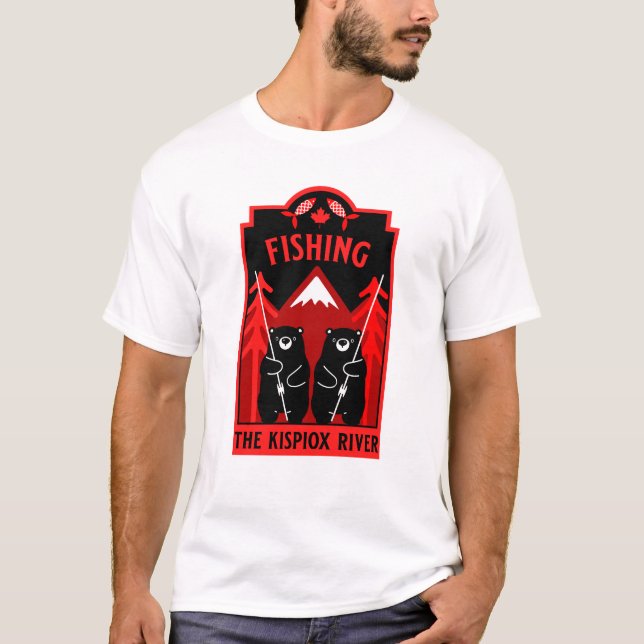 The Kispiox River Fishing Canada T-Shirt (Front)