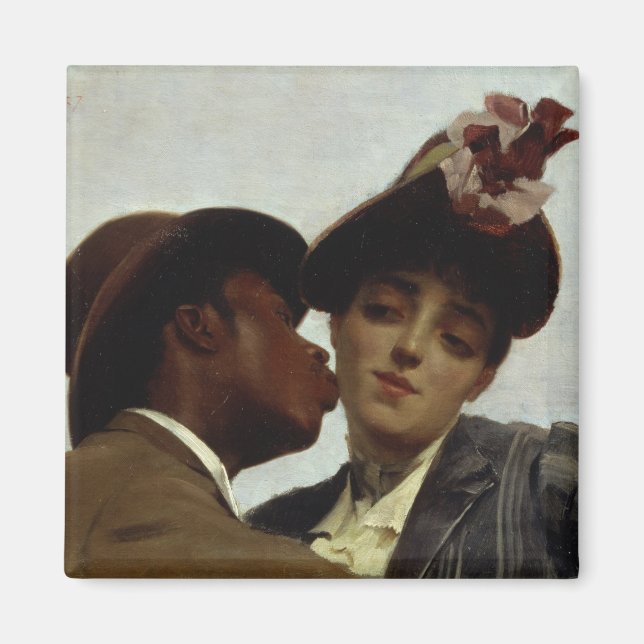 The Kiss, 1887 Magnet (Front)