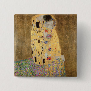 The Kiss, 1907-08 15 Cm Square Badge