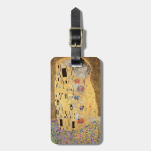 The Kiss, 1907-08 Luggage Tag