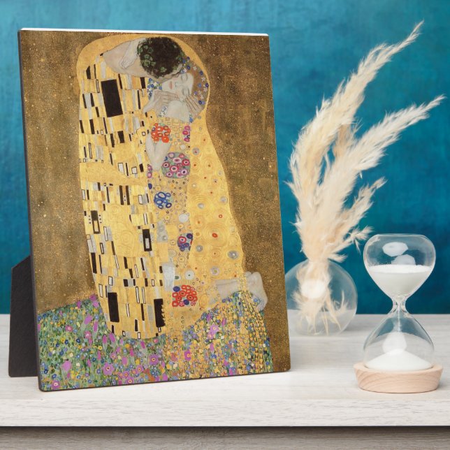 The Kiss, 1907-08 Plaque (Side)