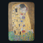 The Kiss by Gustav Klimt Bath Mat<br><div class="desc">Gustav Klimt beautiful artwork "The Kiss"</div>