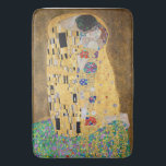 The Kiss by Gustav Klimt Bath Mat<br><div class="desc">Gustav Klimt beautiful artwork "The Kiss"</div>