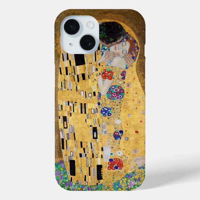 The Kiss by Gustav Klimt Case-Mate iPhone Case (Back)