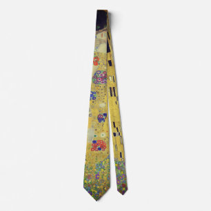 The Kiss by Gustav Klimt, detail 1 Tie