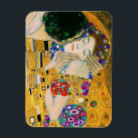 The Kiss by Gustav Klimt Magnet<br><div class="desc">The Kiss by Gustav Klimt,  1907</div>