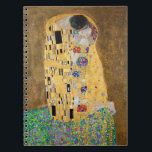 The Kiss by Gustav Klimt Notebook<br><div class="desc">The Kiss by Gustav Klimt</div>