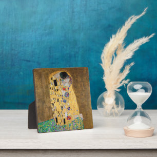 The Kiss by Gustav Klimt Plaque