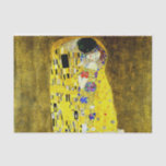 The Kiss by Gustav Klimt,symbolist painter,art Tissue Paper<br><div class="desc">Gustav Klimt (July 14, 1862 – February 6, 1918) was an Austrian symbolist painter and one of the most prominent members of the Vienna Secession movement. Klimt is noted for his paintings, murals, sketches, and other objets d'art. Klimt's primary subject was the female body, [1] and his works are marked...</div>