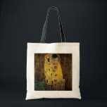 The Kiss by Gustav Klimt Tote Bag<br><div class="desc">Art Nouveau painting "The Kiss" from 1907-08 by Gustav Klimt.</div>