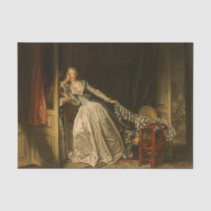 The Kiss by Jean Honore Fragonard Tissue Paper