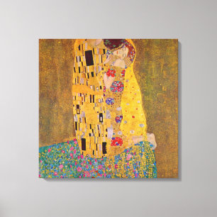 The Kiss by Klimt Canvas Print