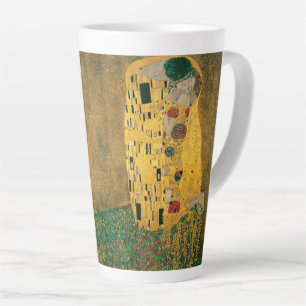 The Kiss by Klimt Latte Mug