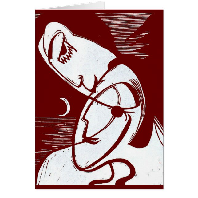The Kiss By Moonlight and Ocean (Front)