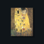 The Kiss Canvas Print<br><div class="desc">the Kiss by Gustav Klimt</div>