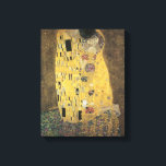 The Kiss Canvas Print<br><div class="desc">the Kiss by Gustav Klimt</div>