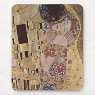 The Kiss Detail - Gustav Klimt Mouse Pad