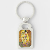 The Kiss, famous painting by Gustav Klimt