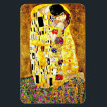 The Kiss, famous painting by Gustav Klimt Magnet<br><div class="desc">Famous artwork,  The Kiss,  by Austrian artist Gustav Klimt</div>