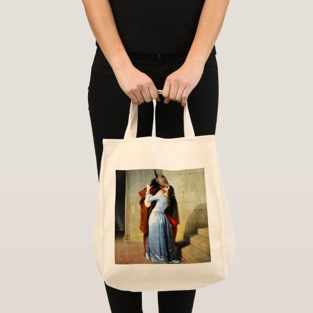 The Kiss - Francesco Hayez Il Bacio  Tote Bag (Front (Product))