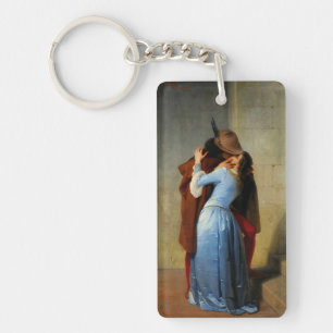 The Kiss Francesco Hayez Key Ring