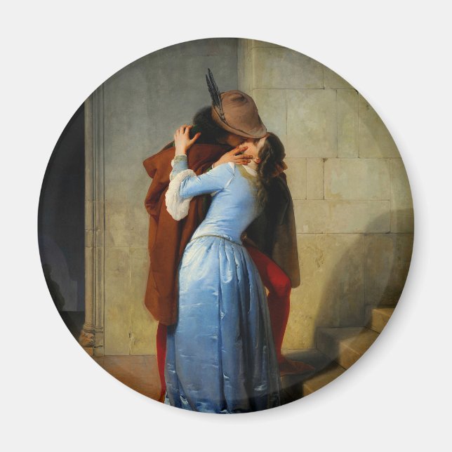 The Kiss Francesco Hayez Magnet (Front)