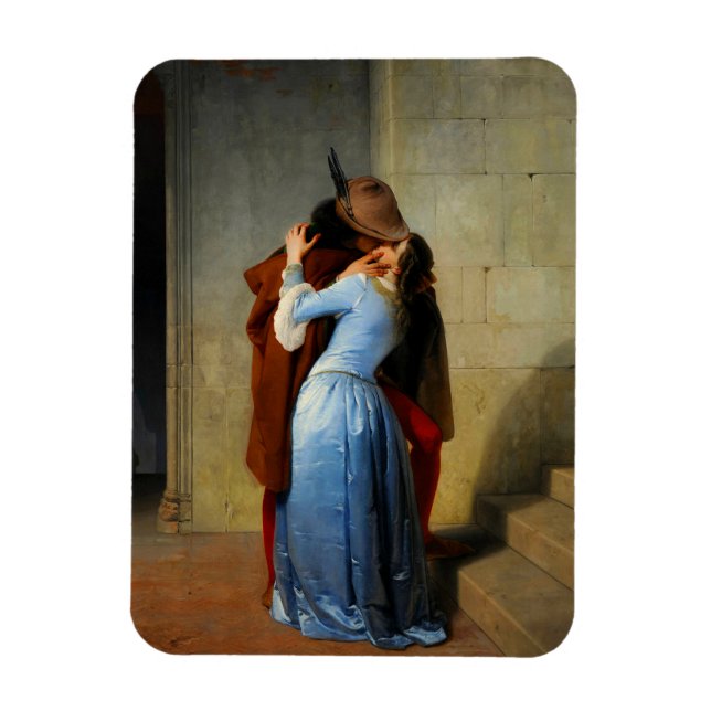 The Kiss Francesco Hayez Magnet (Vertical)
